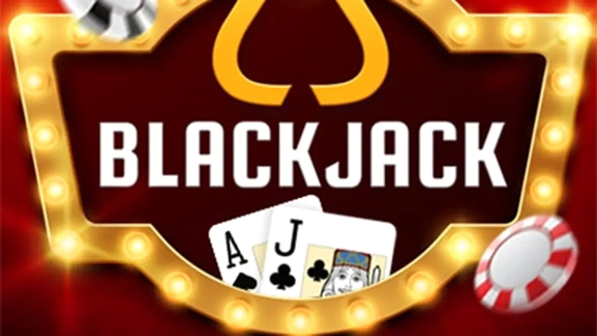 Mesa de jogo elegante e minimalista do Blackjack Neo